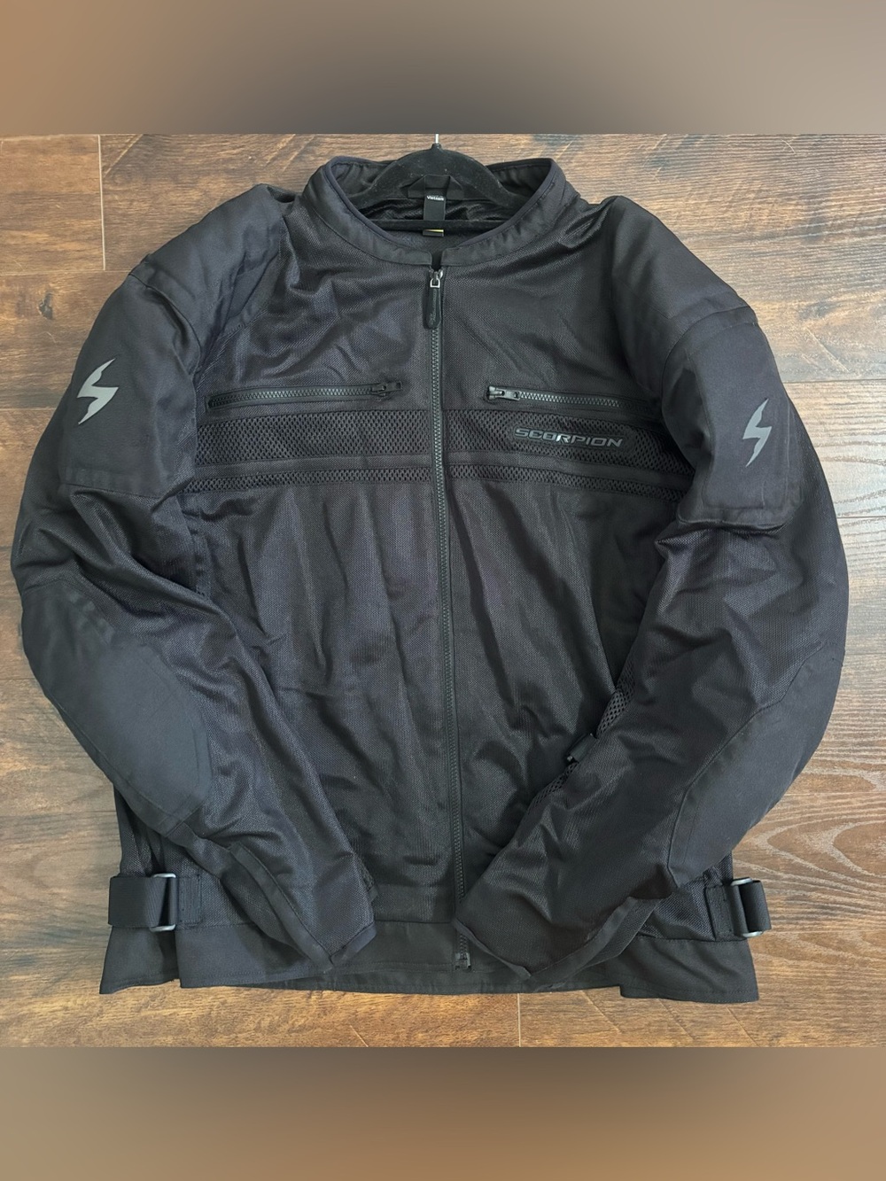 Scorpion Men's Black Riding Jacket - Ventilated Performance